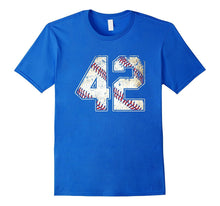 #42 Baseball Jersey Number 42 Retro Vintage T-Shirt