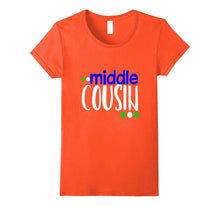 Middle Cousin Shirt Family Tribe Matching Son Boys Kids