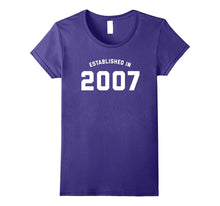 10th Birthday Gift Shirt - Established in 2007