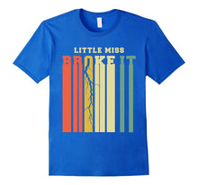 Classic Vintage Retro LITTLE MISS BROKE IT TSHIRT