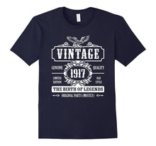 100th Birthday 100 Years Old the Birth of Legends 1917 Shirt
