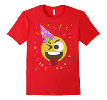 Silly Face Emoji Birthday Party Shirt - Glitter Emoji Shirt