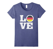 Germany Love T-Shirt Deutschland German Flag Distressed Tee
