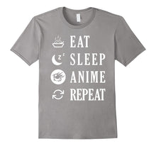Eat Sleep Anime Repeat Shirt for Daughter Anime Lover Funny