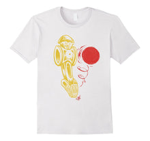 Hand Drawn Art Foosball Man Kicks Ball Cartoon T-Shirt