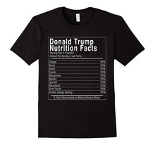 Anti Donald Trump Nutrition Facts Make America Worse Tshirt