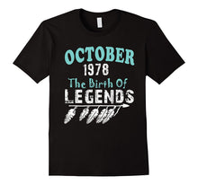 39 Year Old Shirt. Gift for Birthday October 1978 Shirt