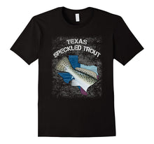 Speckled Trout Texas Flag Fishing T-Shirt