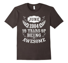 13 Year Old Teen Born in June 2004 Awesome Birthday T Shirt