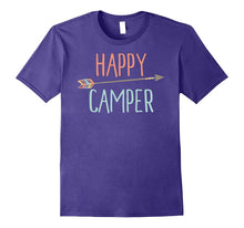 Arrow Happy Camper TShirt Camping TShirt