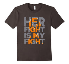 Mens Her Fight Is My Fight Multiple Sclerosis Support Tee, MS Tee
