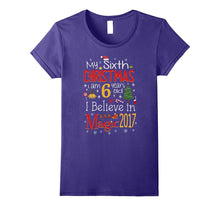 My Sixth Christmas 2017 T-Shirt Happy 6 Yr Old Birthday Gift
