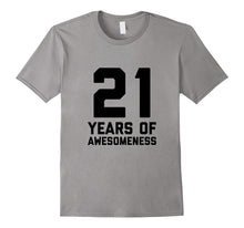 21st Birthday Shirt Gift Age 21 Year Old Men Women Tshirt
