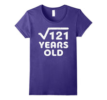 Square Root of 121 Years Old T-Shirt Cool 11th Birthday Gift