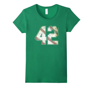 #42 Baseball Jersey Number 42 Retro Vintage T-Shirt