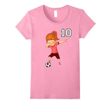 #10 Soccer Shirt Girls Funny Dabbing Dab Dance Soccer Ball