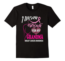 I Wear Pink for My Grandma Breast Cancer Awareness T-Shirt