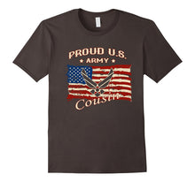 Proud US Army Cousin Flag Symbol Army T-Shirt