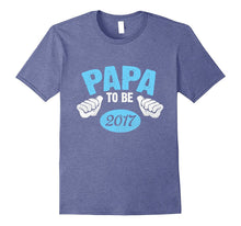 Papa to Be of a New Baby Boy Baby Shower 2017 T-Shirt