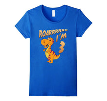 3rd Birthday Dinosaur Gift T-Shirt Roarrrrr I'm 3 Years Old
