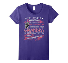 If You Mess With Me You Better Run for Your Life Grandpa Tee