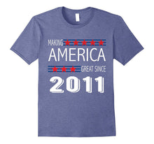 Retro Vintage 6th Birthday MAKING AMERICA GREAT SINCE 2011