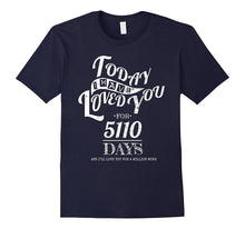 14th Wedding Anniversary T-Shirt Funny for Married in 2003 T