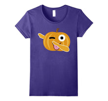 Halloween Pumpkin Emoji Dabbing Funny T-Shirt