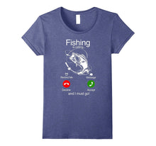 Fishing Is Calling and I Must Go Phone Screen Tee