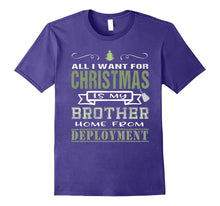 Military Deployment Gift Christmas TShirt: Brother Tee