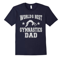 Mens World's Best Gymnastics Dad T-Shirt