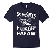 Mens Funny T-Shirt My Fishing Buddies Call Me Papaw Gift