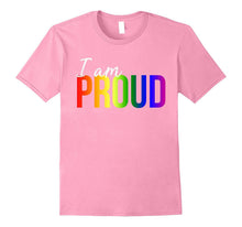 I Am Proud LGBTQ Rainbow Flag Shirt