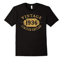 1936 81 Years Old 81st B-Day Limited Birthday Gift T-Shirt