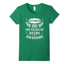 102nd Birthday Grandparents Age 102 October 1915 Apparel Fun