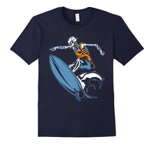 Skeleton Surfing Tshirt Halloween Tshirt for All