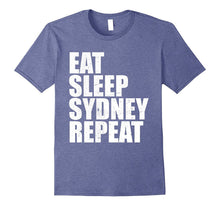 Eat Sleep Sydney Repeat Vacation Holiday Trip Travel Shirt