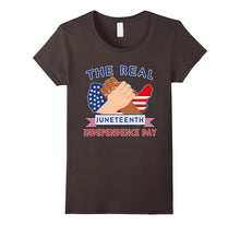 Juneteenth the Real Independence Day Fun T Shirt