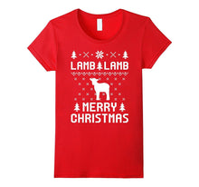 Lamb Christmas T-Shirt, Ugly Christmas Sweater T-Shirt