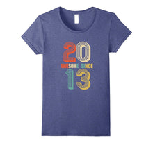 Awesome Since 2013 T-Shirt 4 Yrs Old Bday 4th Birthday Tee