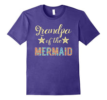 Mens Grandpa of the Mermaid TShirt