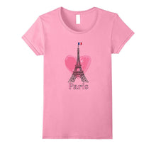I Love Paris Eiffel Tower France T-Shirt