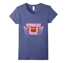 Gender Reveal Football Team Girl Tee Shirt Pink or Blue Love