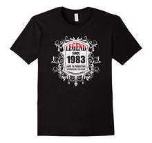 Made in 1983 34th Birthday 34 Years Old Gift T-Shirt