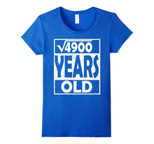Square Root of 4900 Shirt Cool Gift Idea 70th Birthday Shirt