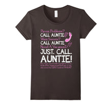 Just Call Auntie T Shirt Aunt T Shirt