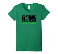 Funny Bigfoot T Shirt - Gone Squatchin Tee - Black Ink