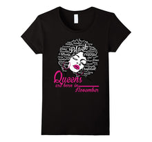 Queens Are Born in November - Strong Black Woman Tee Shirts