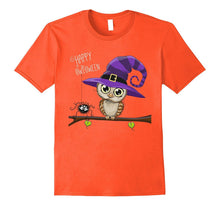 Happy Owloween T-Shirt Halloween Owl Tee