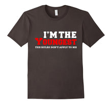 Funny Youngest Child Rules Don't Apply to Me Tshirt Siblings